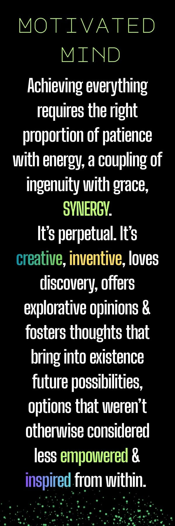 Motivated Mind [Design 2]