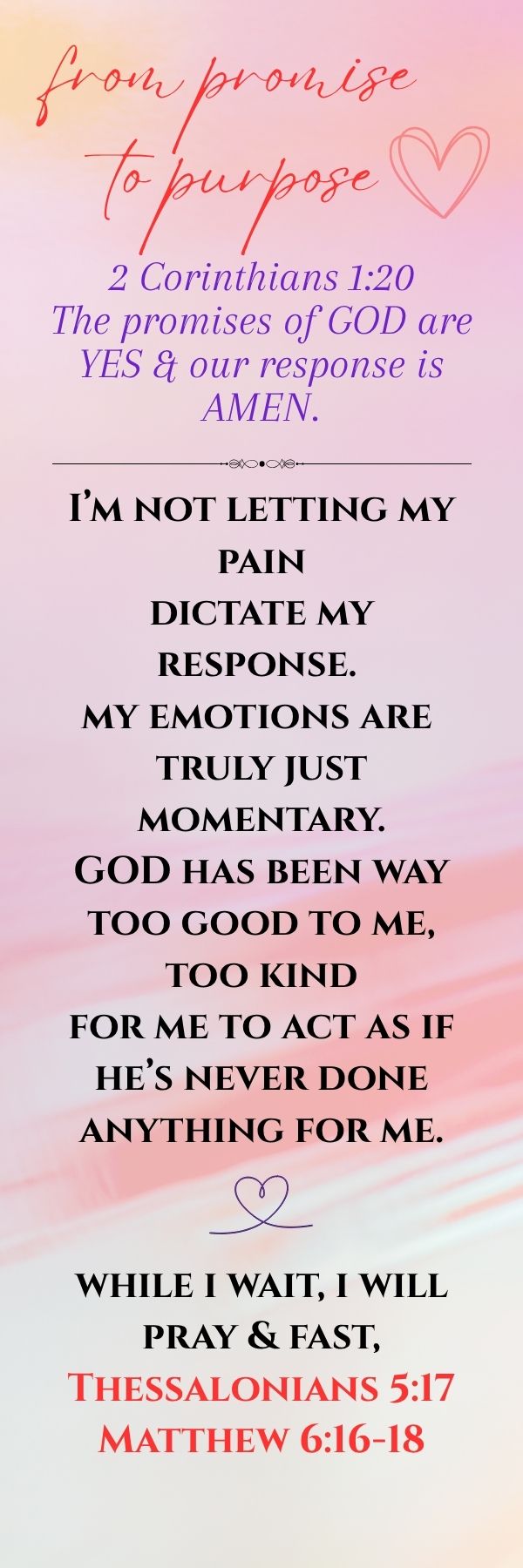 From Promise to Purpose [Design 1]