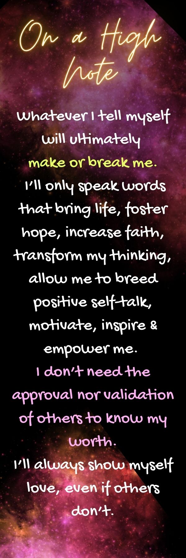On A High Note