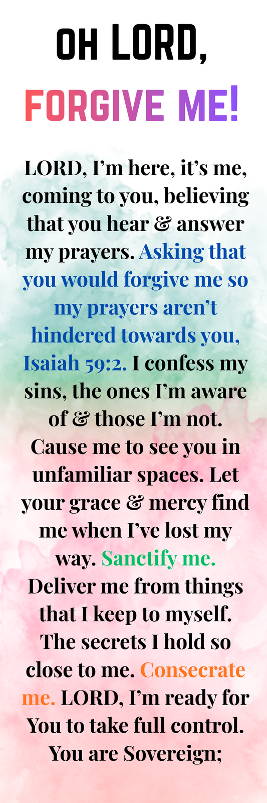 Forgive Me