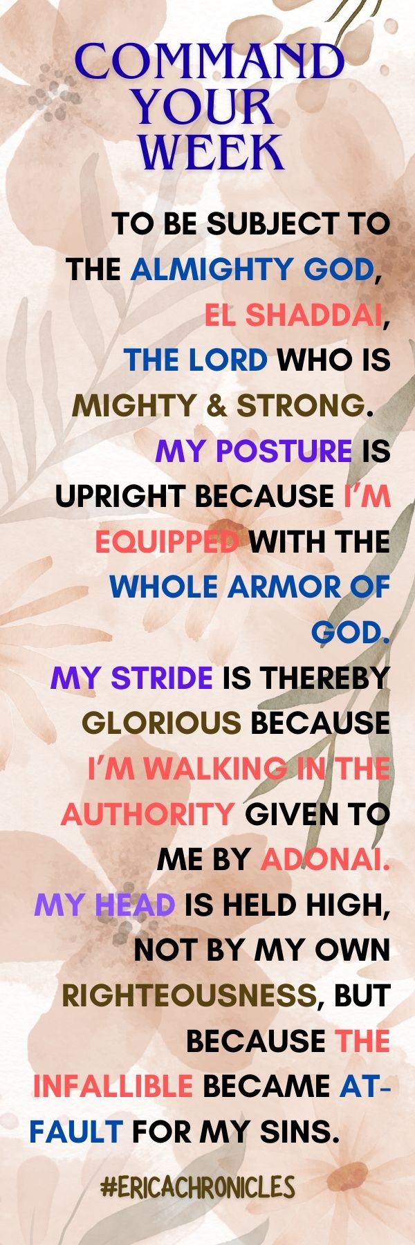 Command Your Week [Design 2]