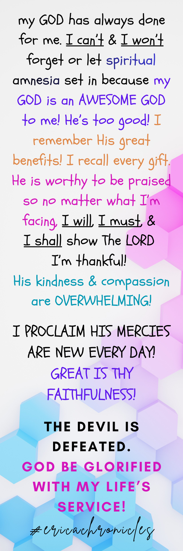 Trusting GOD